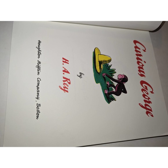 Lot of 11 Vintage 1950 - 2002 Curious George PB Books Rare Collectible - Picture 11 of 14